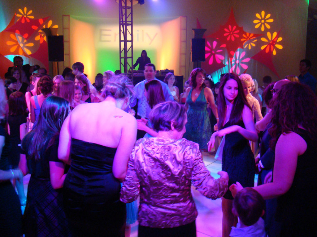 People at a dance floor